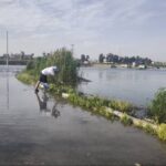 الدفاع المدني يواصل عمليات البحث عن شاب غرق في نهر الفرات