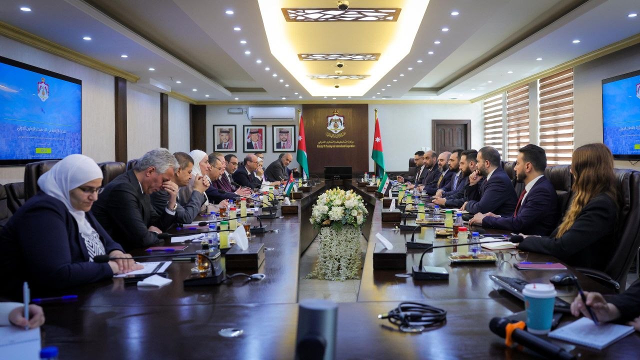 لقاء سوري _ أردني لبحث آليات التخطيط والمواءمة بين الخطط التنموية