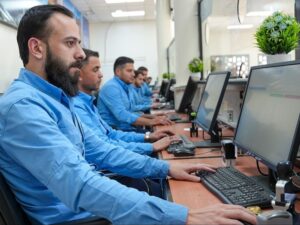 حركة عبور نشطة للمسافرين عبر منفذ جديدة يابوس الحدودي في أول أيام عيد الأضحى