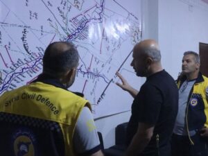 وزير الطوارئ في دير الزور لمتابعة الاستجابة لفيضان الفرات ميدانياً