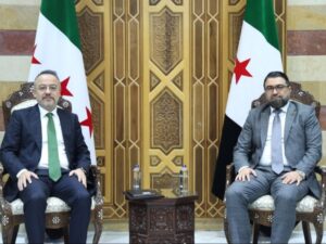 وزير العدل يبحث مع السفير التركي تعزيز التعاون المشترك بين البلدين