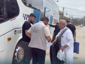 من القامشلي إلى دمشق.. قافلة حجاج جديدة تتجه إلى الأراضي المقدسة