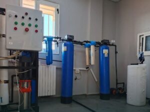 الحسكة - تركيب محطة تحلية مياه وأجهزة غسيل كلية بمشفى الشدادي