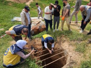 العثور على مقبرة جماعية تضم رفات 56 مدنياً قتلهم النظام البائد في ريف حلب