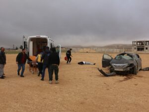 الدفاع المدني: وفاة شخص وإصابة 13 آخرين جراء حوادث سير في عموم البلاد