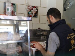 ضبط لحوم غير صالحة للاستهلاك في أسواق حماة