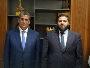 محافظ ريف دمشق يبحث مع السفير اللبناني تعزيز التعاون المشترك