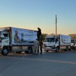 من حلب إلى دير الزور.. انطلاق قافلة مساعدات إنسانية لدعم الأهالي المتضررين