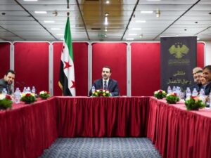 الشيباني يلتقي رجال أعمال ومستثمرين سوريين في الجزائر