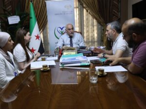 مديرية صحة حلب تبحث مع اليونيسف خطة العمل والميزانية الصحية لعام 2026