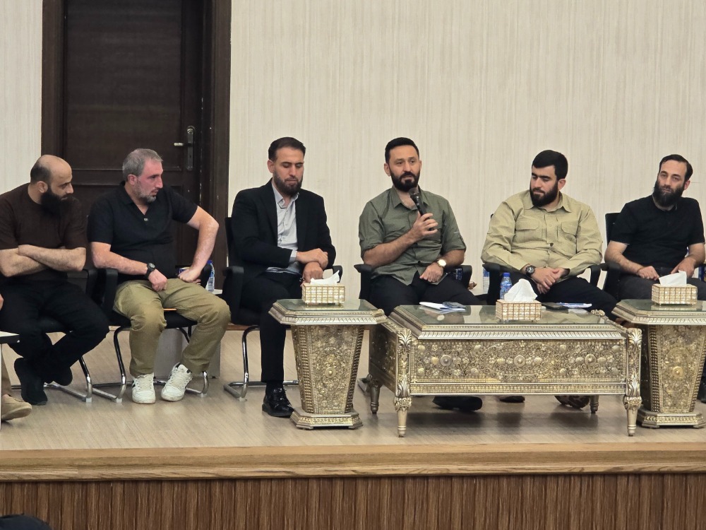 حلب.. قيادة الأمن الداخلي تعقد اجتماعاً مفتوحاً مع فعاليات مجتمعية وشعبية