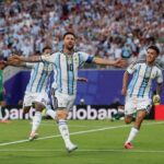 ليونيل ميسي يقود الأرجنتين للفوز على الجزائر بأول هاتريك في المونديال