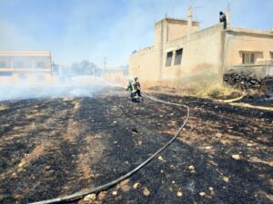 الدفاع المدني يستجيب لـ 226 حريقاً و17 حادث سير في مختلف المحافظات