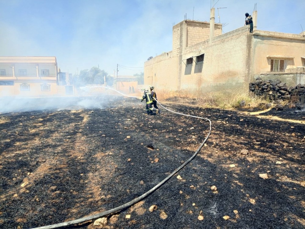 الدفاع المدني يستجيب لـ 226 حريقاً و17 حادث سير في مختلف المحافظات