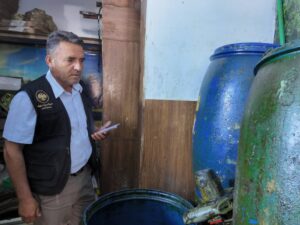 التجارة الداخلية تضبط مخالفات تموينية في عفرين بريف حلب