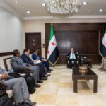 وزير المالية يبحث مع البنك الإسلامي للتنمية آفاق دعم المشاريع التنموية في سوريا