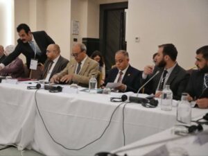 وزارة العدل تشارك بورشة عمل في باريس لدعم ترسيخ العدالة وسيادة القانون