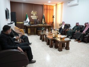البكور يلتقي وفداً ضمّ أعياناً ومشايخ من محافظتي السويداء والقنيطرة