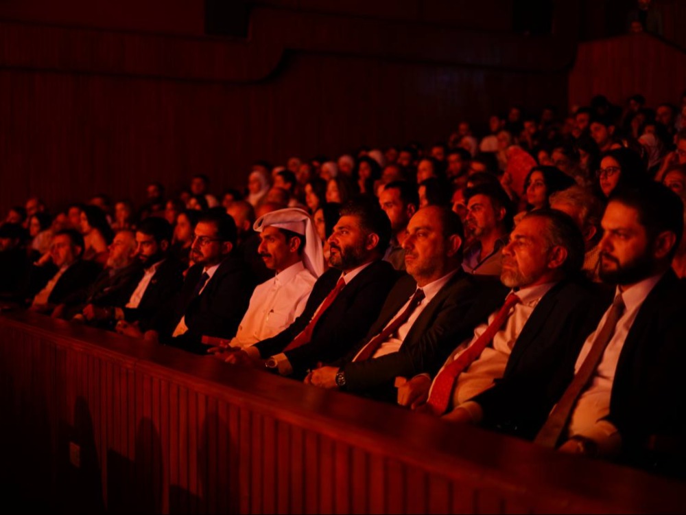 بحضور وزير الثقافة والسفير القطري.. انطلاق عروض مسرحية "بروفة يوم الحساب" بدمشق