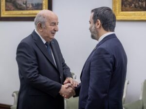الشيباني يلتقي الرئيس الجزائري لبحث العلاقات الثنائية والتطورات الإقليمية