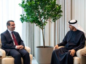 الشيباني يبحث مع رئيس الدولة أوضاع المنطقة والعلاقات الثنائية