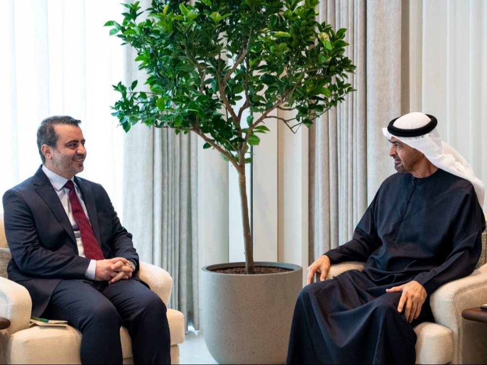 الشيباني يبحث مع رئيس الدولة أوضاع المنطقة والعلاقات الثنائية
