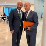 وزير الطوارئ يبحث عودة اللاجئين مع المفوض السامي في جنيف