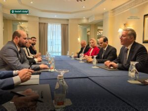 وزير الطاقة يبحث مع وزير البترول والثروة المعدنية المصري سبل التعاون المشترك