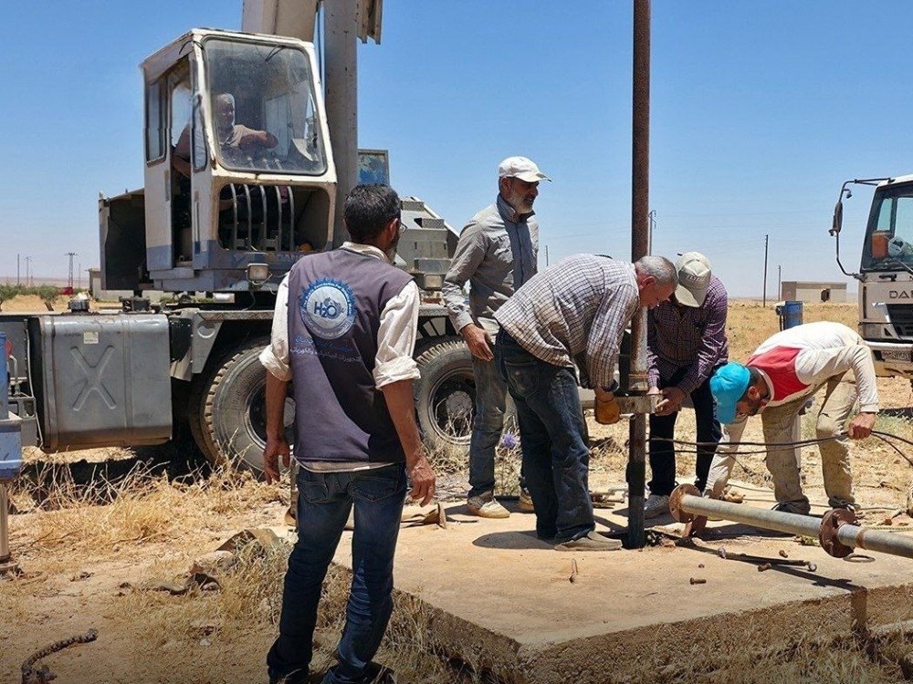 وزارة الطاقة تطلق مشاريع جديدة لدعم مياه الشرب في ريف حماة الشرقي