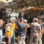 ضحايا بانفجار عبوة داخل مقهى قرب القصر العدلي في دمشق