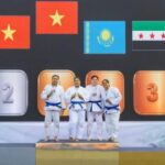 برونزية لسوريا في بطولة آسيا للجوجيتسو بكازاخستان