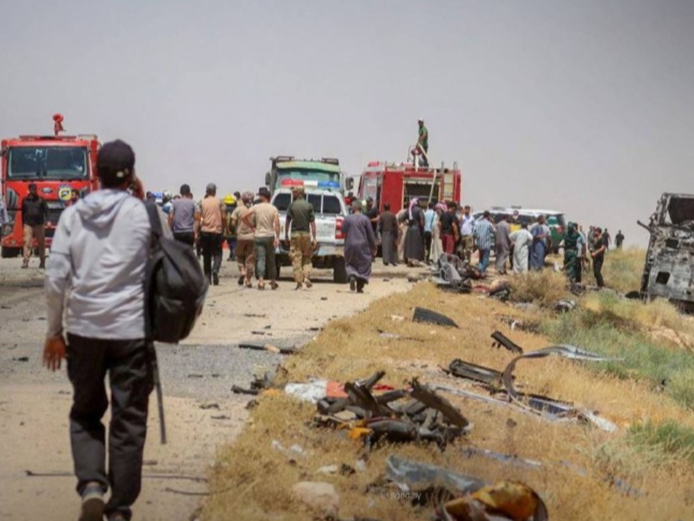 الأردن وقطر تعزيان سوريا بضحايا حادث طريق دمشق - دير الزور