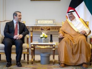 الشيباني يلتقي ولي عهد دولة الكويت لبحث العلاقات الثنائية