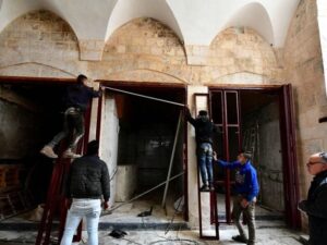 Aleppo continues to restore the Old City and revive its historic markets