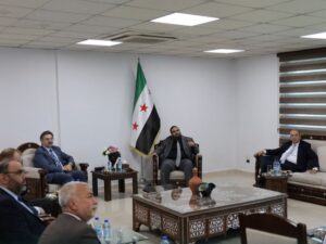 نائب وزير الاقتصاد يبحث مع شركة عالمية إنشاء معمل لإنتاج المضخات في سوريا