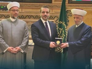 الشيباني يلتقي مفتي الجمهورية اللبنانية وعدداً من علماء الدين في بيروت