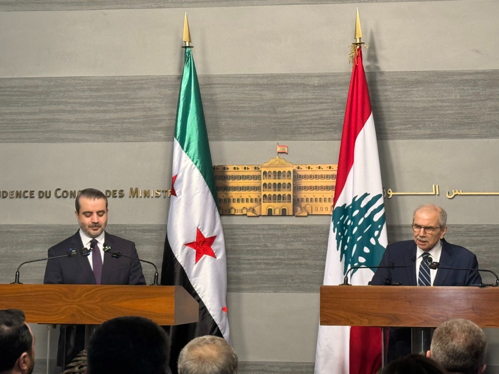 رئيس الحكومة اللبنانية: نعمل على بناء العلاقات اللبنانية السورية على أسس المصالح المشتركة