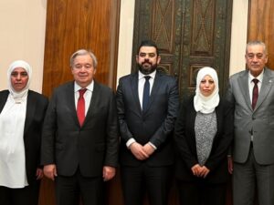 غوتيريش يبحث مع هيئتي المفقودين والعدالة الانتقالية احتياجات عائلات المفقودين