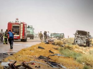 بيانات تعزية من المحافظات السورية لضحايا حادث طريق تدمر دير الزور