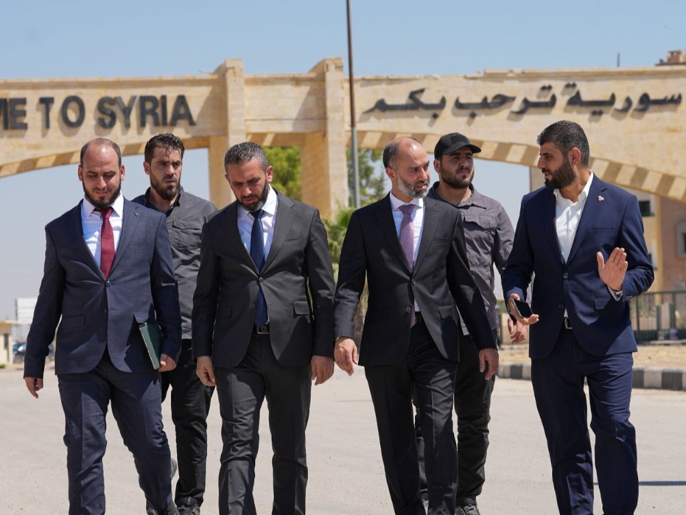 رئيس هيئة المنافذ يجري جولة ميدانية في منفذ اليعربية الحدودي بالحسكة
