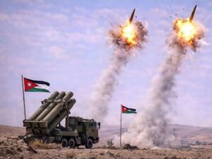 الجيش الأردني يعترض صواريخ إيرانية في أجواء المملكة