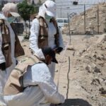 الهيئة الوطنية للمفقودين تقيّم موقعاً يشتبه باحتوائه على رفات في حي جوبر