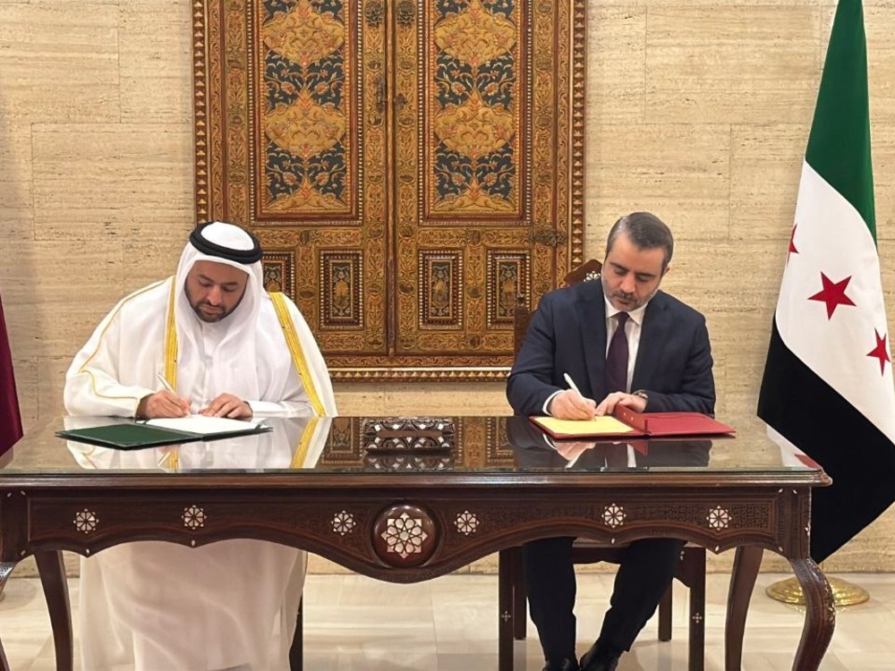 سوريا وقطر توقعان مذكرة تفاهم لتعزيز التعاون في التدريب الدبلوماسي