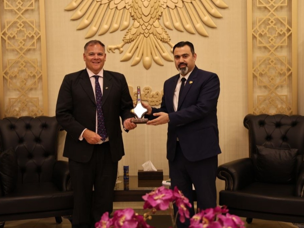 وزير التربية يبحث مع الممثل البريطاني الخاص تطوير التعليم واحتياجات ‏التعافي بسوريا