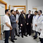 دمشق.. وزير الصحة والمحافظ يفتتحان مركز القدم الصحي بعد إعادة تأهيله