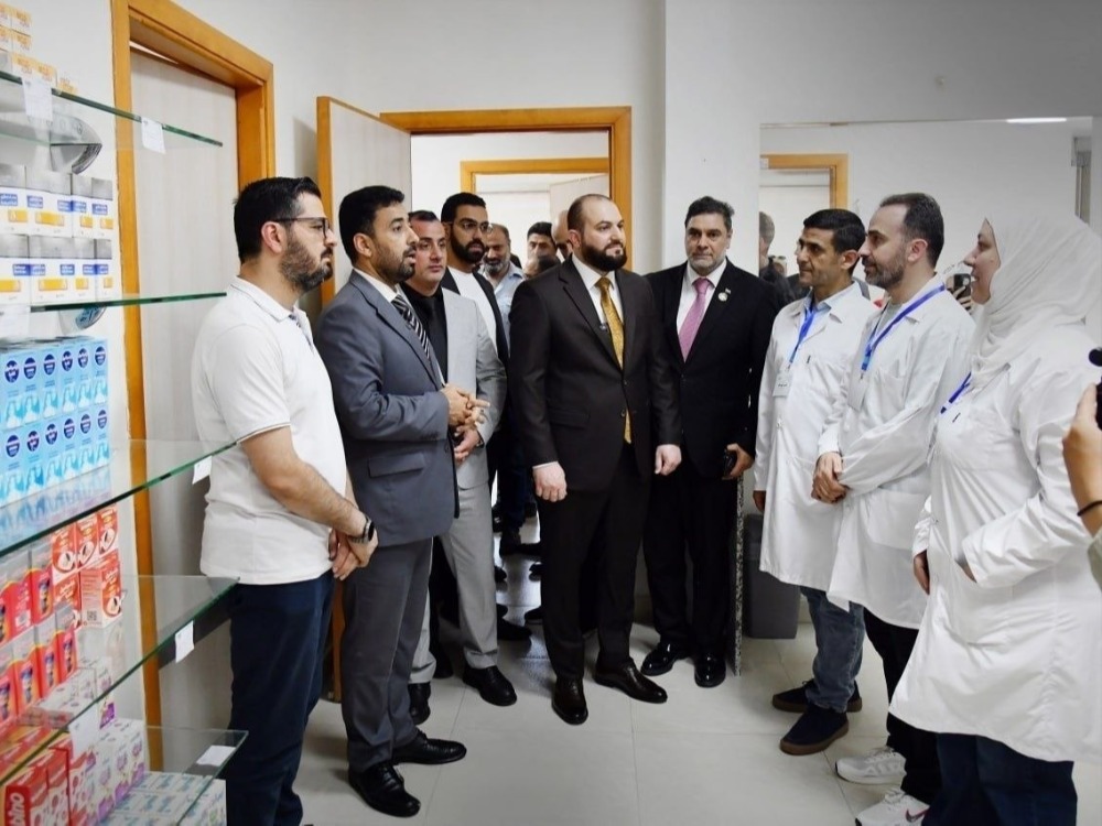 دمشق.. وزير الصحة والمحافظ يفتتحان مركز القدم الصحي بعد إعادة تأهيله