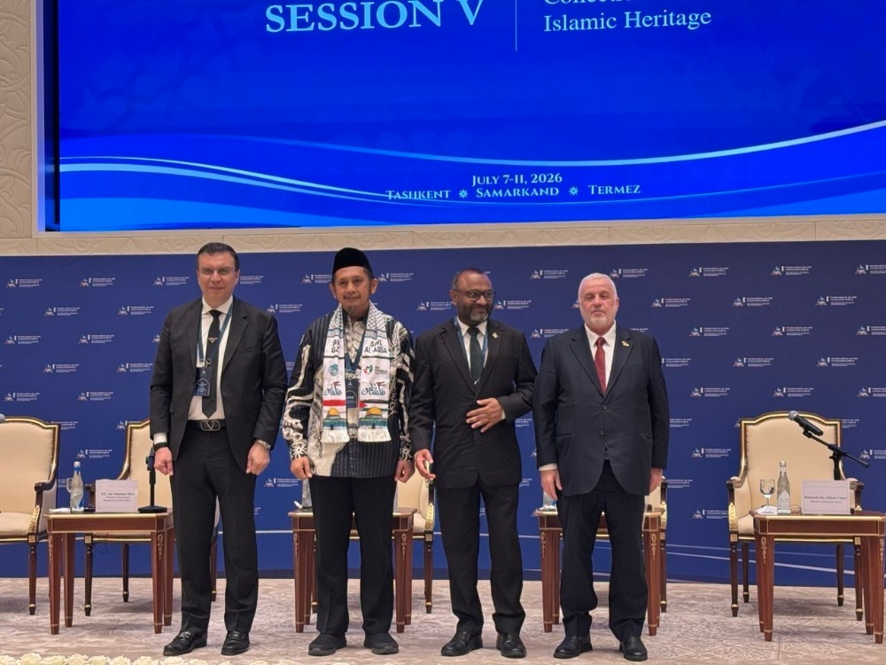 وزير الأوقاف يشارك في أعمال المنتدى الإسلامي الدولي الأول في أوزبكستان