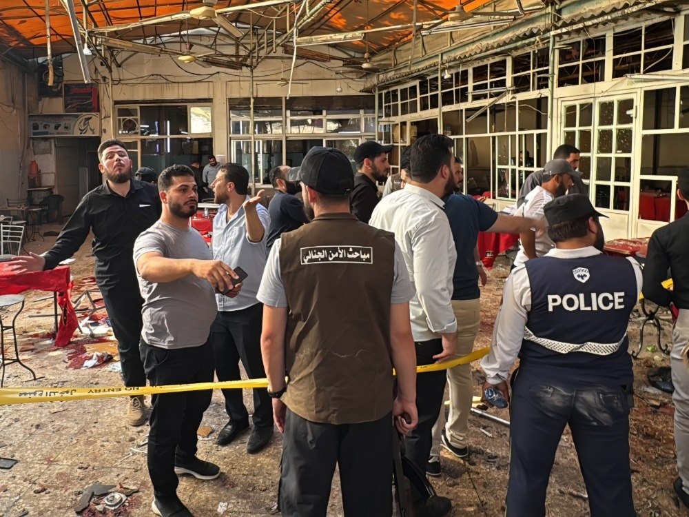 وزارة الداخلية تباشر إجراءاتها الميدانية إثر انفجار عبوة داخل مقهى في دمشق