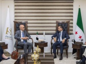 قبلاوي يبحث مع البنك الدولي فرص الاستثمار وواقع القطاع النفطي في سوريا