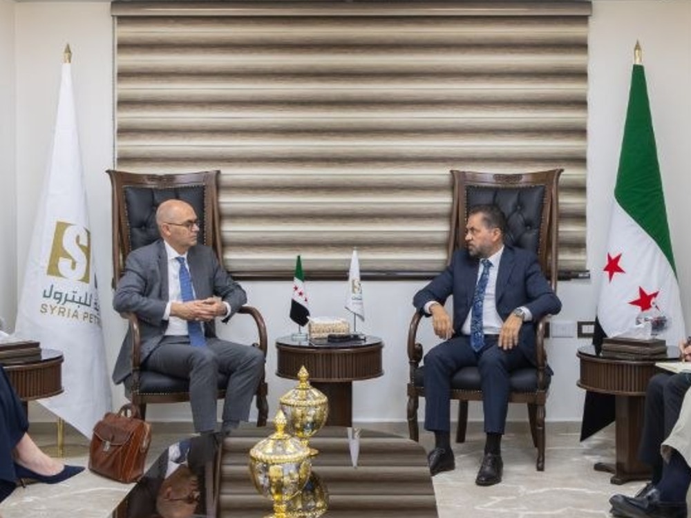 قبلاوي يبحث مع البنك الدولي فرص الاستثمار وواقع القطاع النفطي في سوريا
